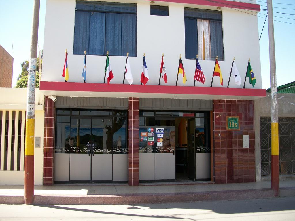 Hostal Hellen Ross Nazca Bagian luar foto